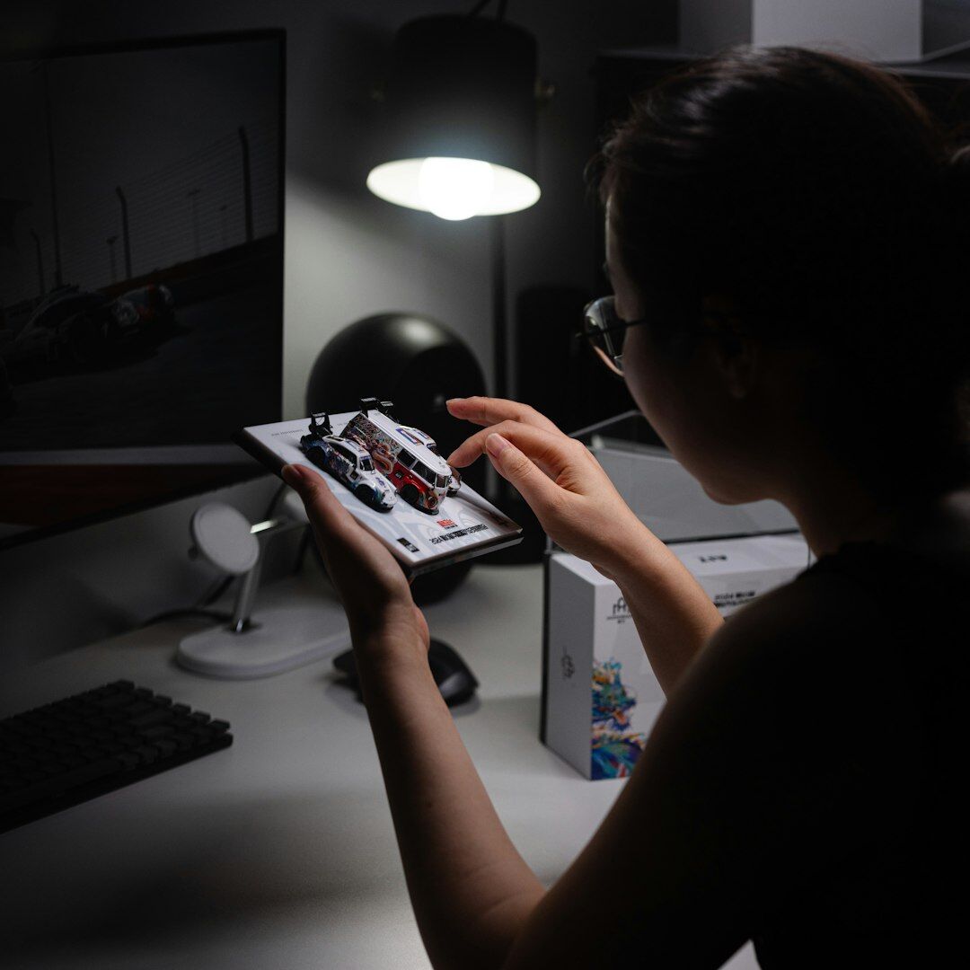 Professional Turkish female technology researcher in her 30s